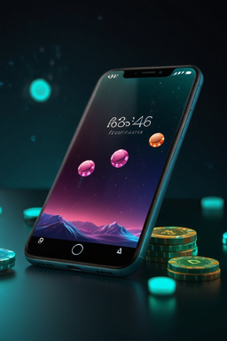 Smartphone mit Fiesta Slots App